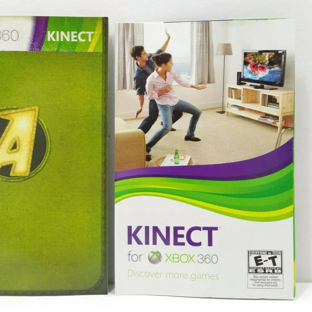 Kinect Adventures (Microsoft Xbox 360, 2010) Video Game 5034E1M